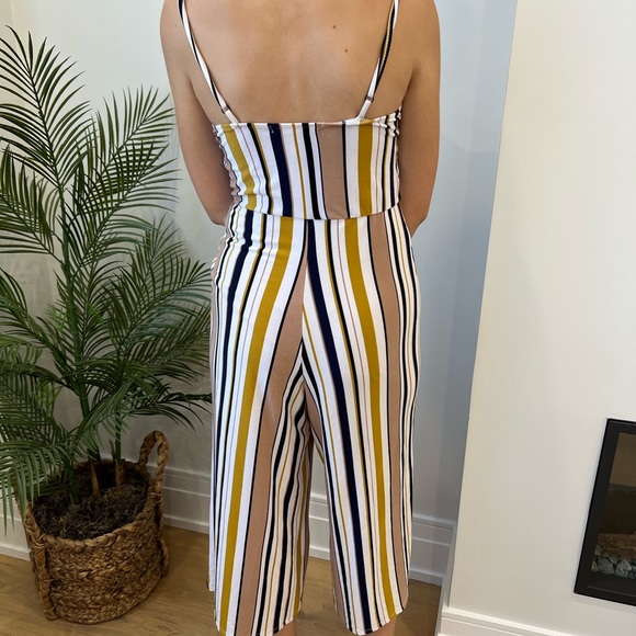Striped Jumpsuit - Picture 3 of 4